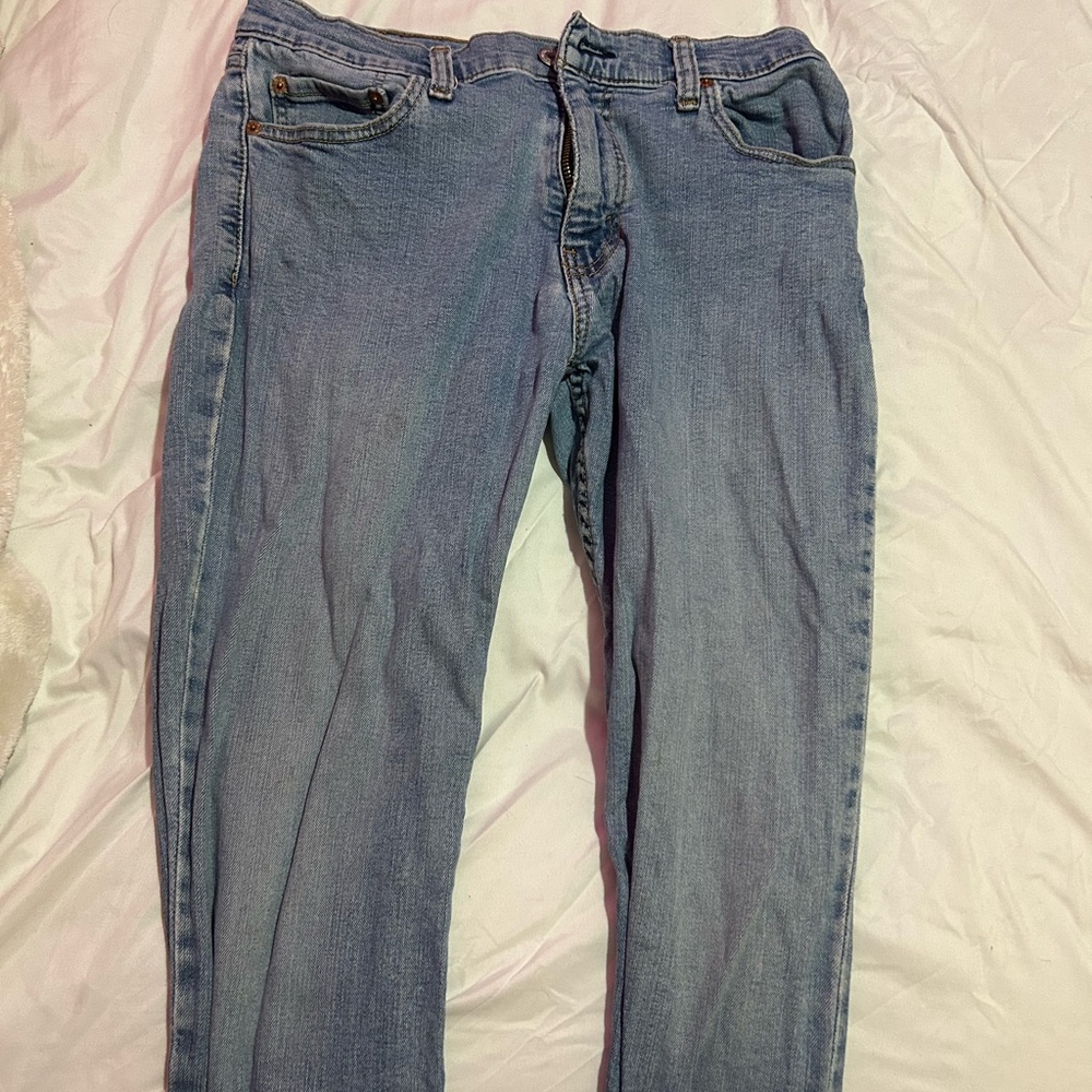 Levi's 527 Low Rise Blue Jeans